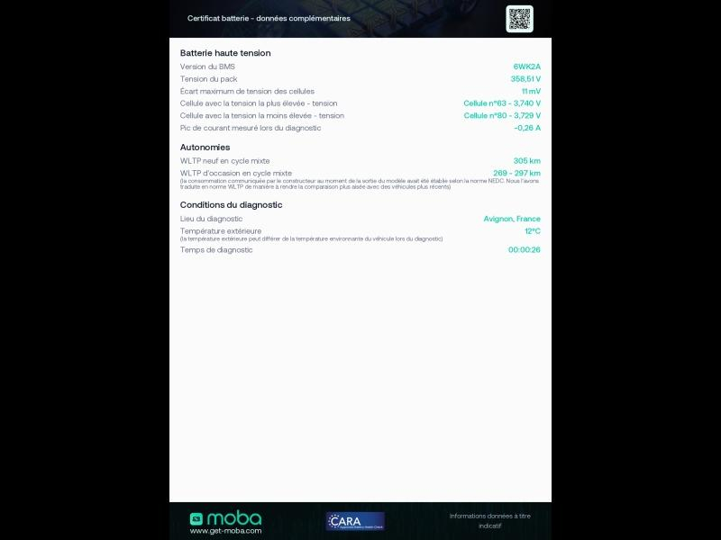 NISSAN Leaf d’occasion à vendre à BOLLÈNE chez MMC PROVENCE (Photo 4)